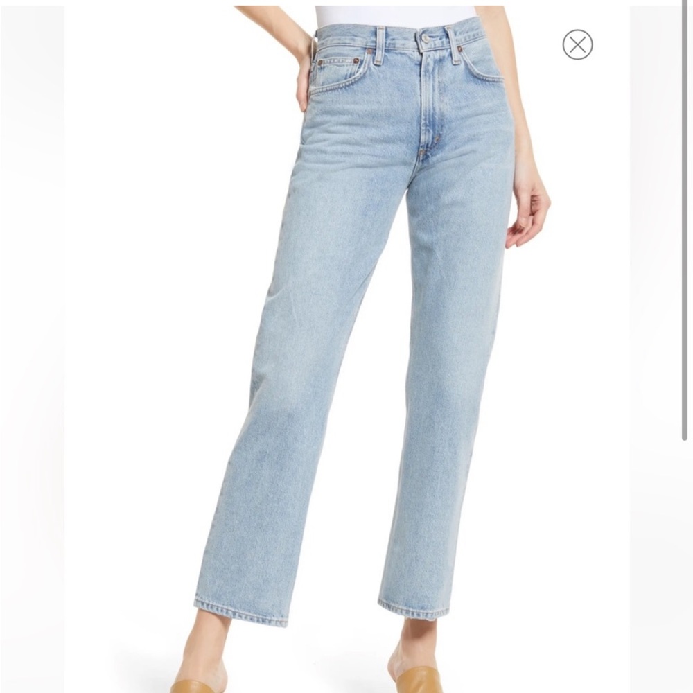 NWT Agolde Mia mid rise denim